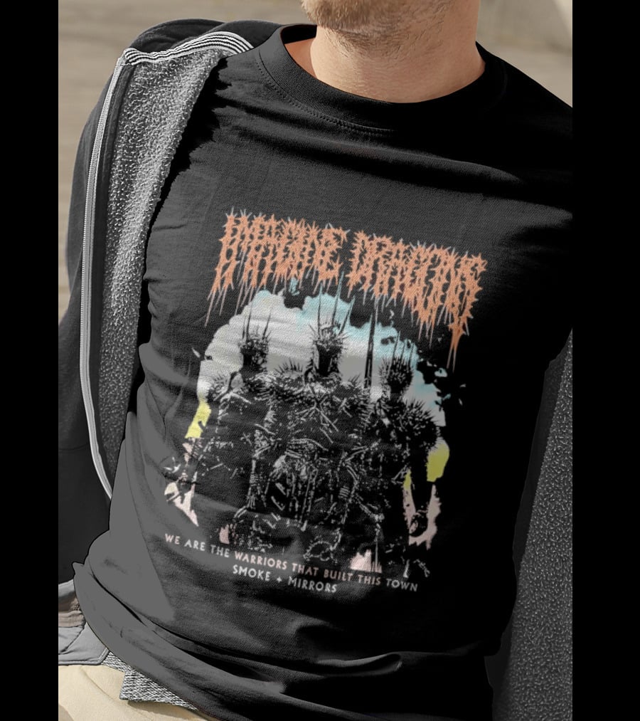 Imagine Dragons Smoke + Mirrors We Are The Warriors That Built This Town T-Shirt