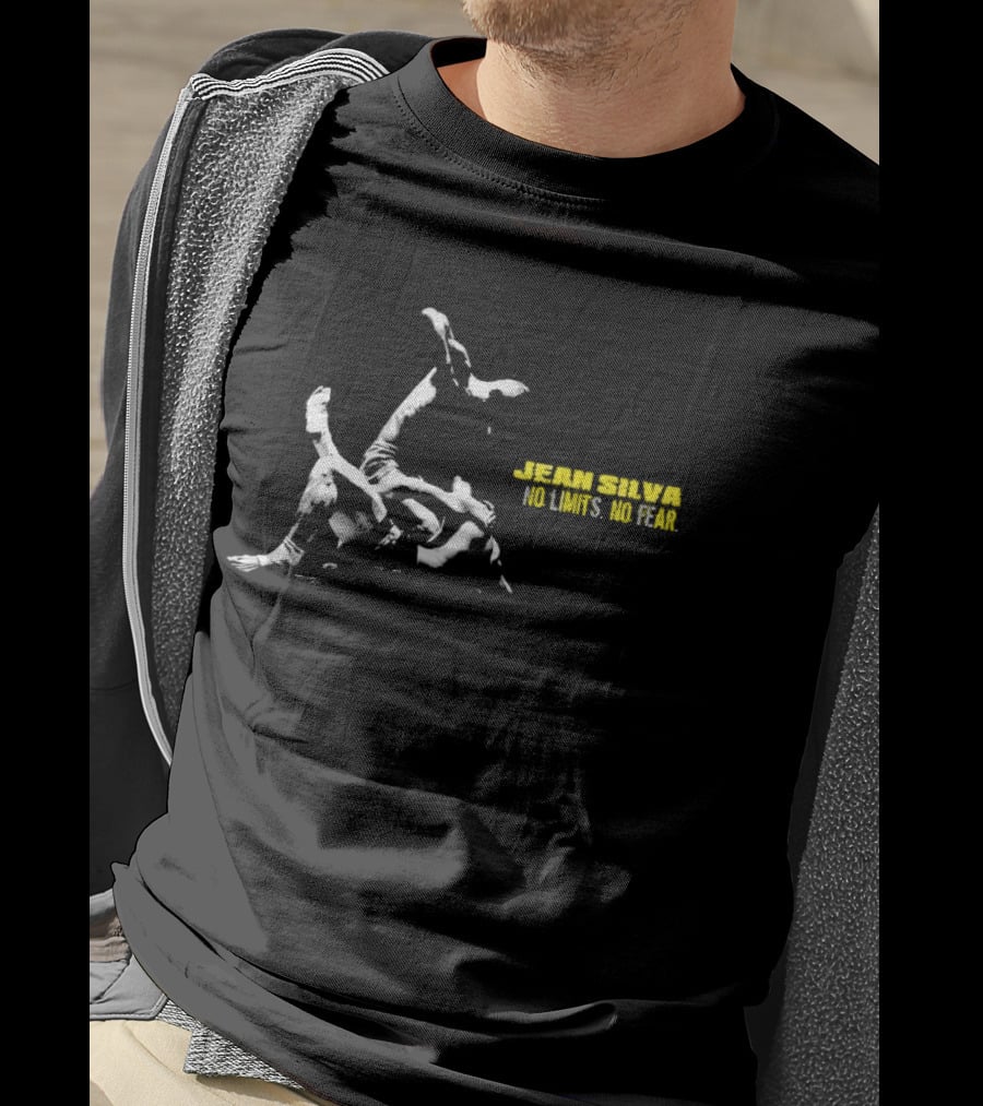 Jean Silva No Limits No Fear Martial Arts Action T-Shirt