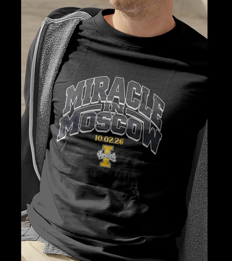 Miracle In Moscow 10.02.26 Idaho Vandals Football T-Shirt