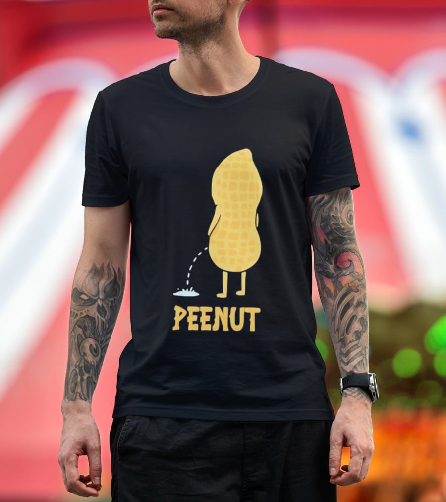 Peenut Funny Peanut Character With Humorous Twist T-Shirt