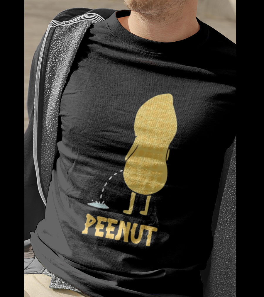 Peenut Funny Peanut Character With Humorous Twist T-Shirt