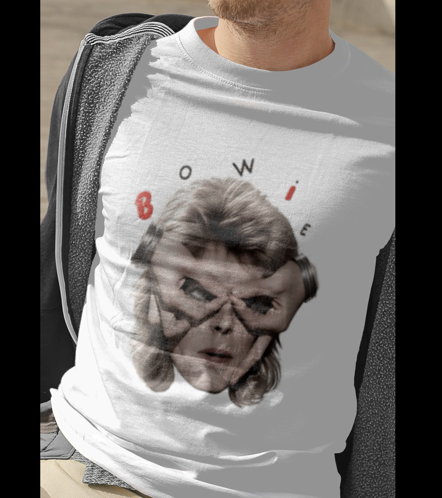 Bowie David Bowie Hands Framing Eyes Retro Music T-Shirt