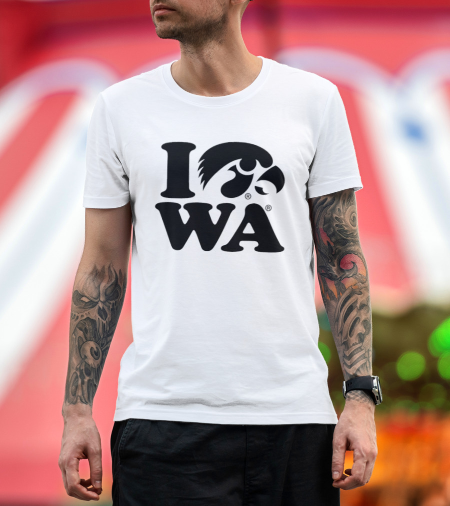 Iowa Hawkeyes Fan Appreciation I Love Hawkeye's Spirit T-Shirt