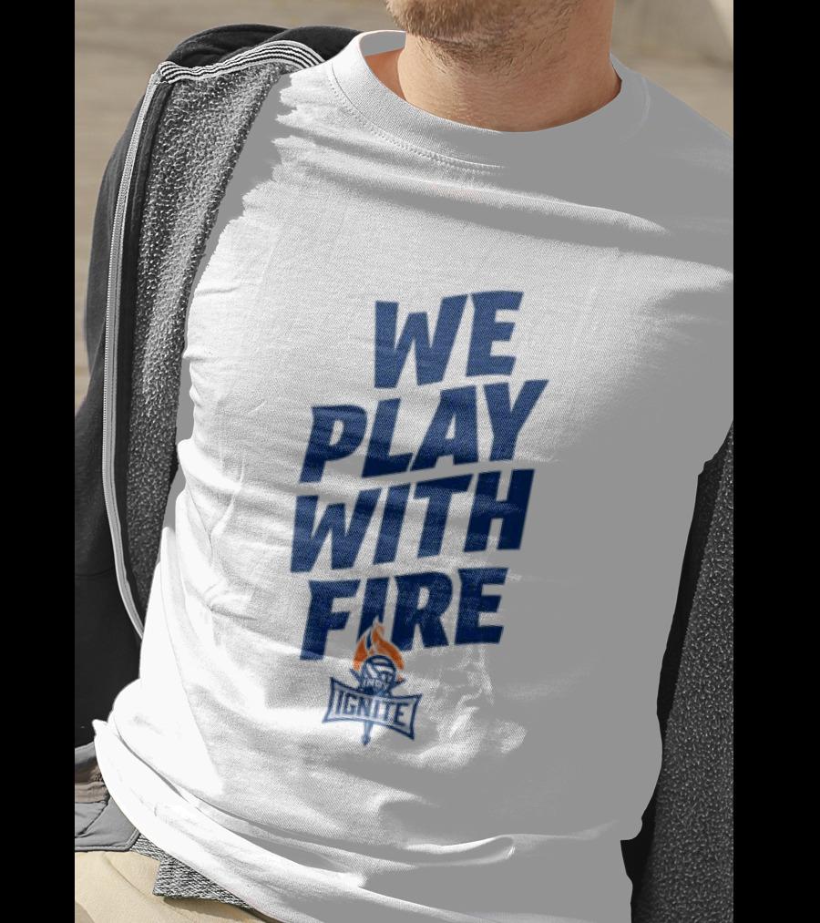 Indy Ignitevb We Play With Fire Cropped T-Shirt