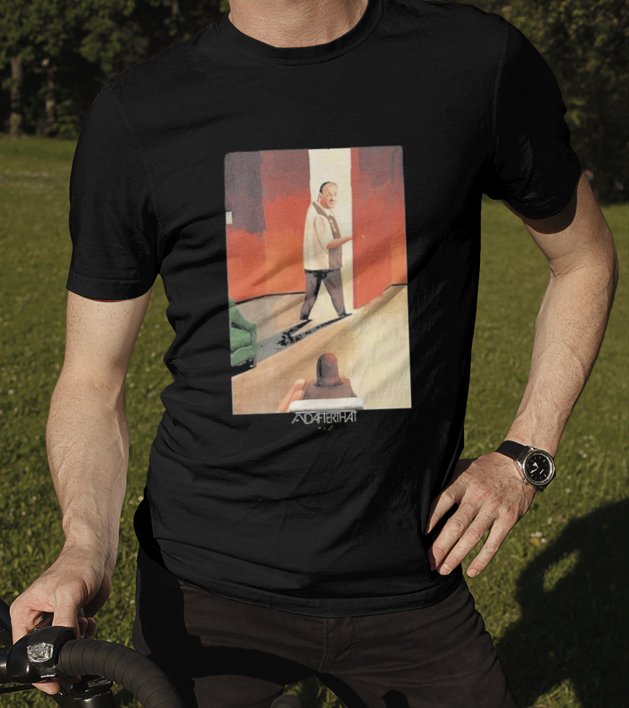 After That Therapy Scene Black Edge T-Shirt
