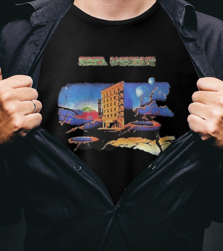 Grateful Dead From The Mars Hotel Psychedelic Album Cover T-Shirt