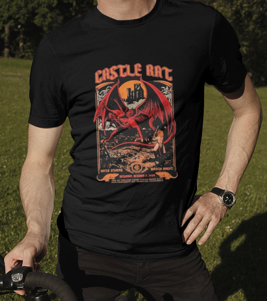 Castle Rat Berkeley Summon The Beasts Tour 2026 UC Theatre California October 3 Unto Others Wraith Knight T-Shirt