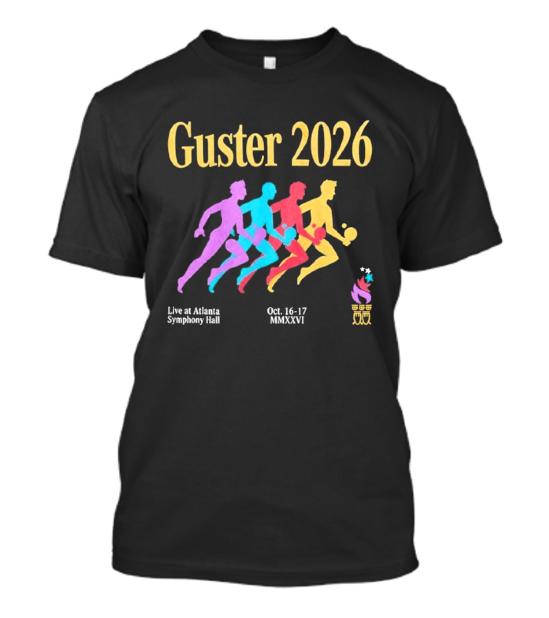 Guster 2026 Live At Atlanta Symphony Hall October 16 17 Vintage Running T-Shirt