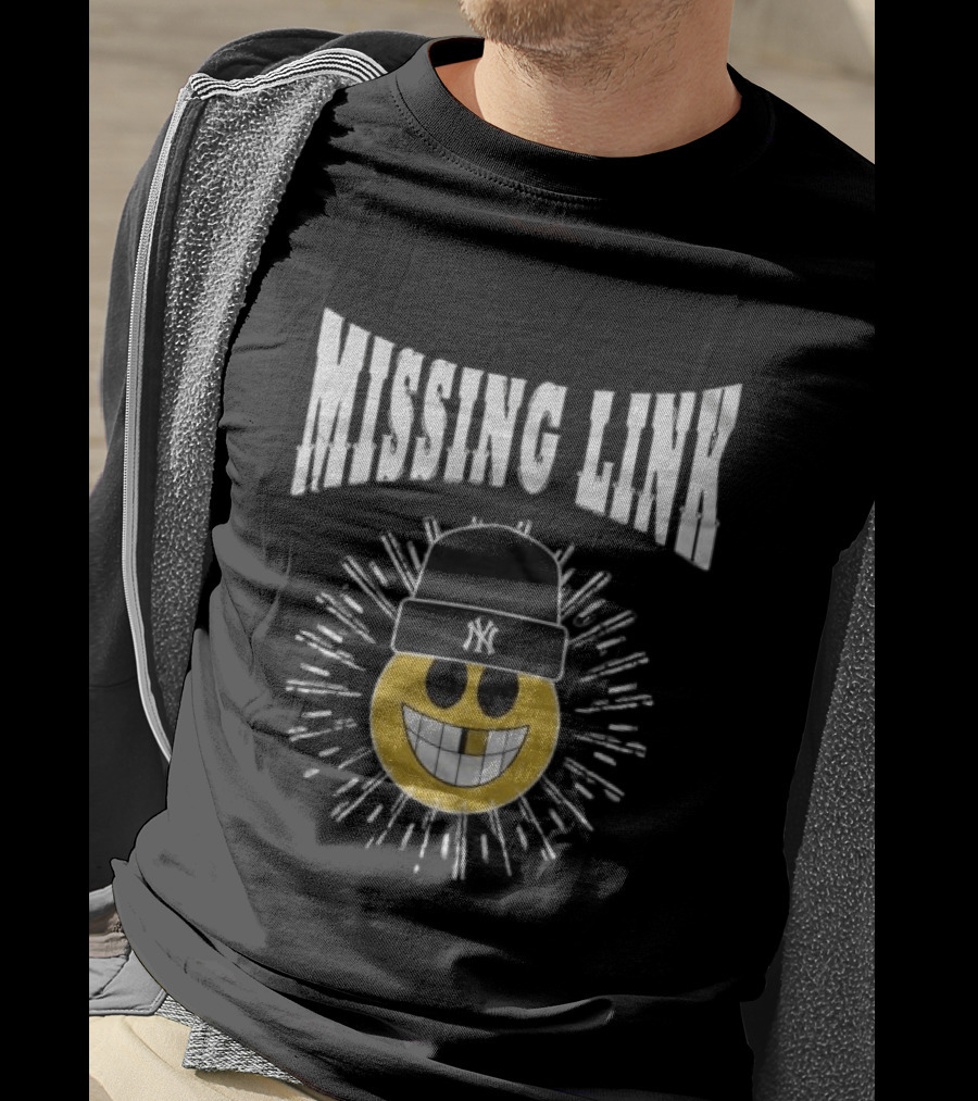 Closed Casket Activities Missing Link Smiley NY Cap T-Shirt
