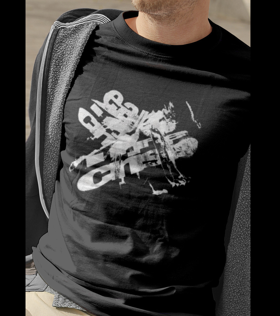 Nettspend Store Early Life Crisis Grey Painter Please Smile Chef T-Shirt