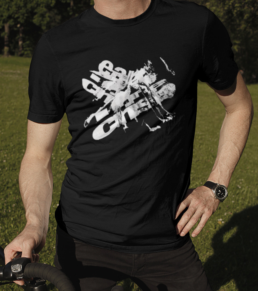 Nettspend Store Early Life Crisis Grey Painter Please Smile Chef T-Shirt