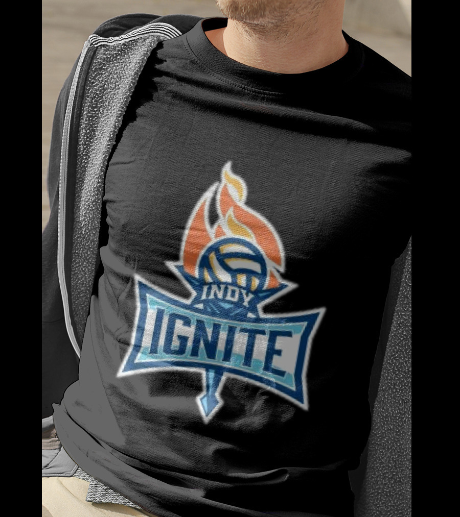 Indy Ignite Volleyball Flame T-Shirt