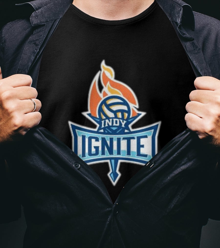 Indy Ignite Volleyball Flame T-Shirt