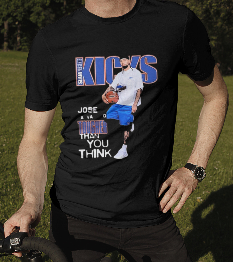 Slam Presents Kicks Jose Alvarado Tougher Than You Think New York Knicks T-Shirt