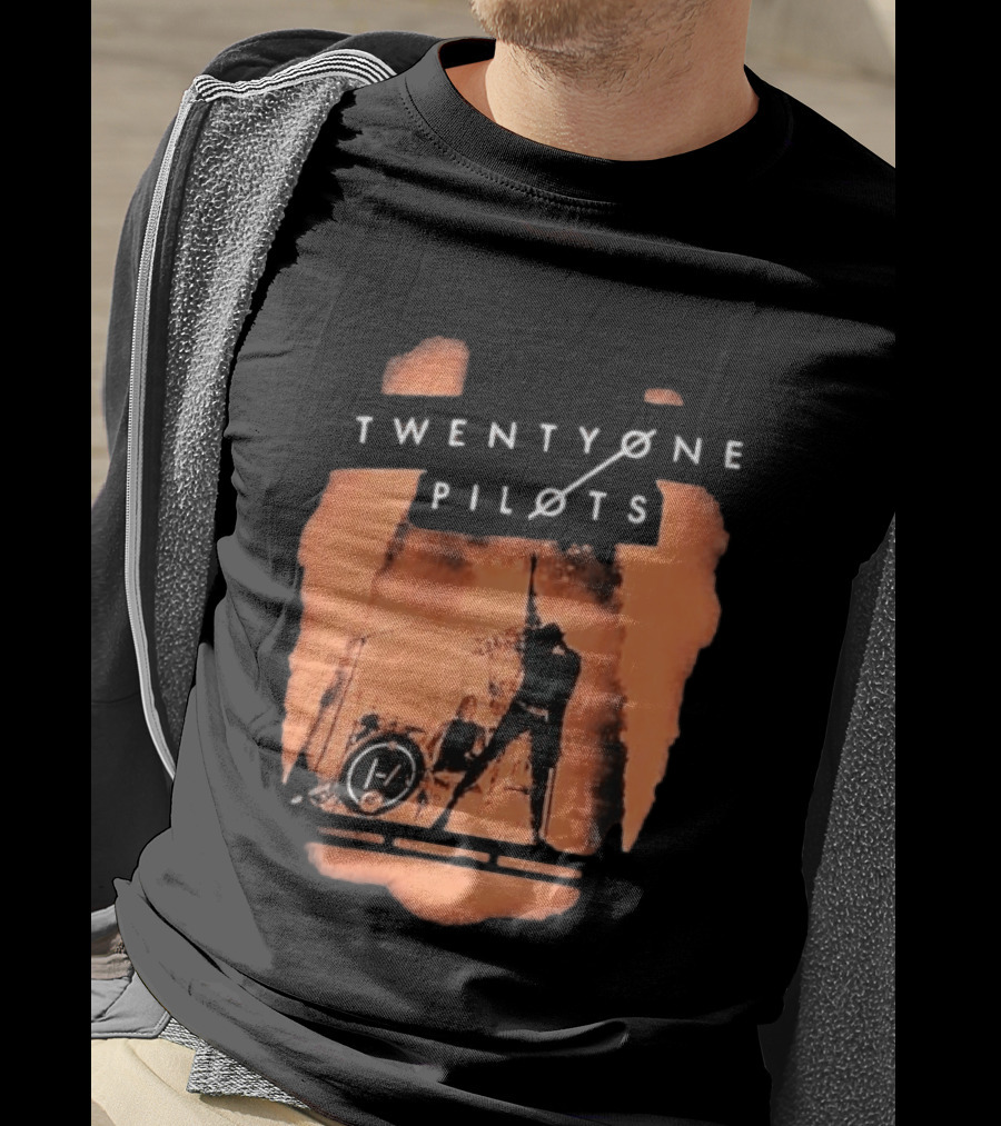 Twenty One Pilots 2017 Emotional Roadshow Tour Josh T-Shirt