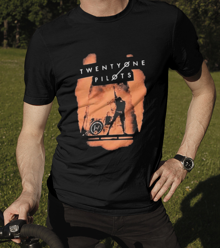 Twenty One Pilots 2017 Emotional Roadshow Tour Josh T-Shirt