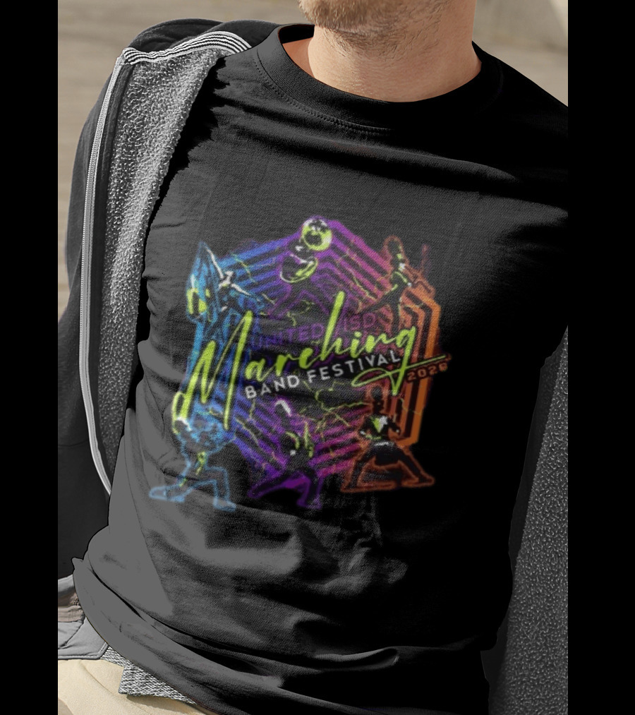 Tmf Event United ISD Marching Band Festival 2026 Rough Rider Contest T-Shirt
