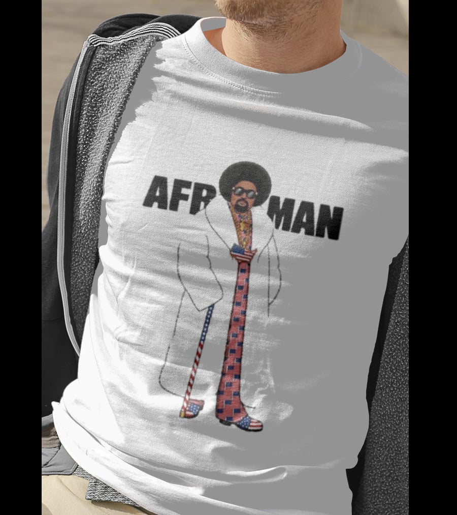 Afroman Freedom Of Speech Wine & Big Coat Tour 2026 Stars And Stripes Suit And Cane Outfit T-Shirt