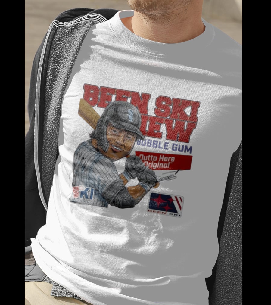 Been Ski View Bubble Gum Outta Here Baseball Original T-Shirt