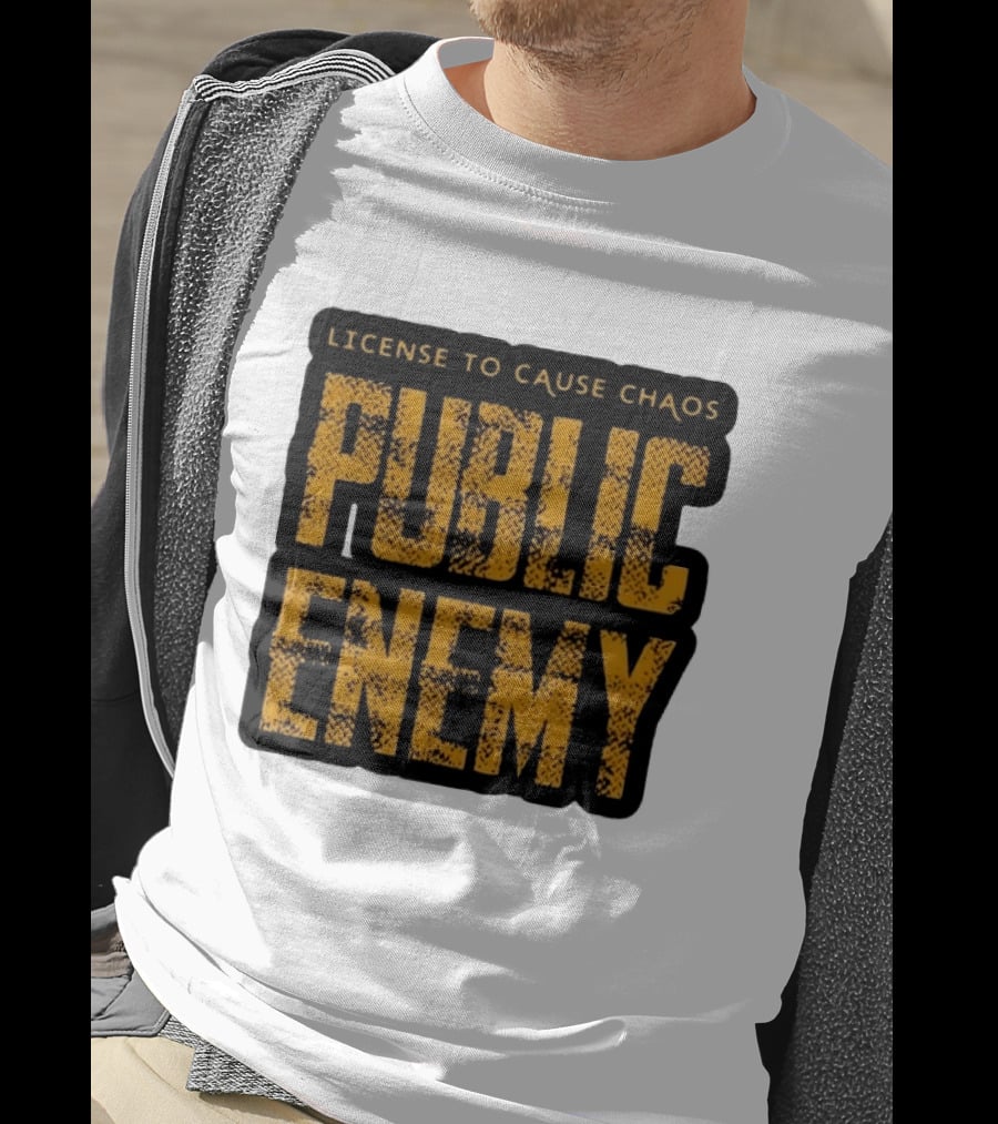 License To Cause Chaos Public Enemy T-Shirt