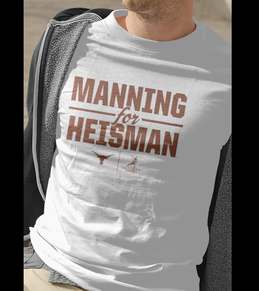 Texas Longhorns Manning For Heisman T-Shirt