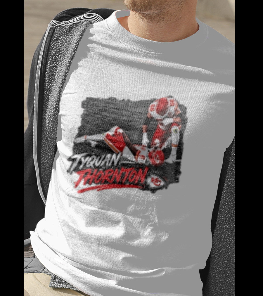 Tyquan Thornton Kansas City Chiefs Ankle Moment T-Shirt