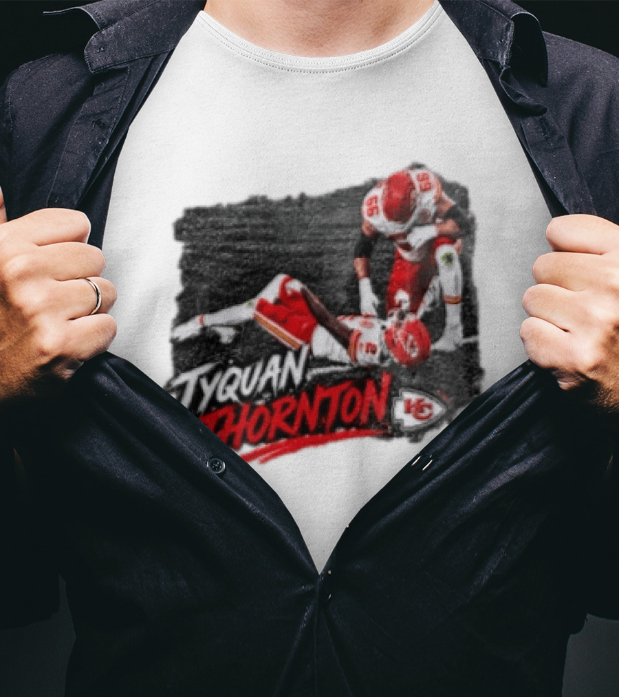 Tyquan Thornton Kansas City Chiefs Ankle Moment T-Shirt