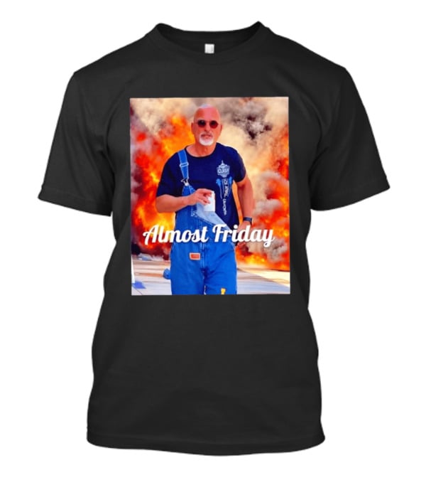 Almost Friday Clash Los Angeles California Explosive T-Shirt