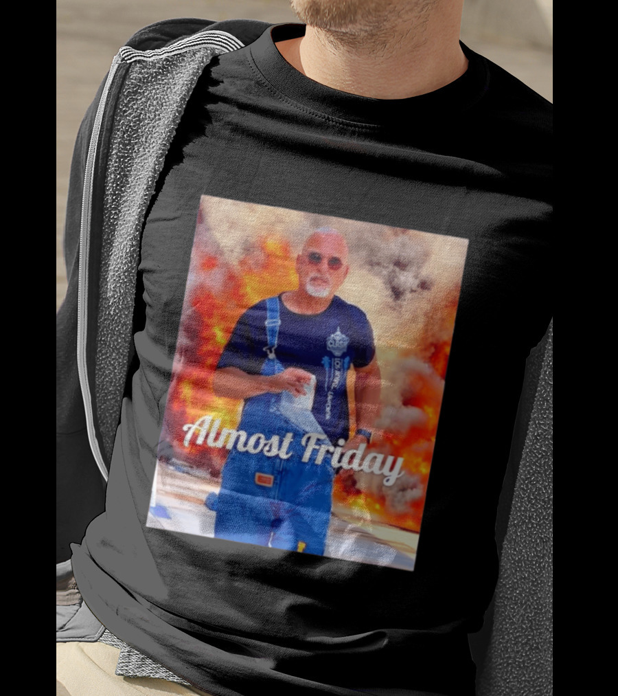 Almost Friday Clash Los Angeles California Explosive T-Shirt
