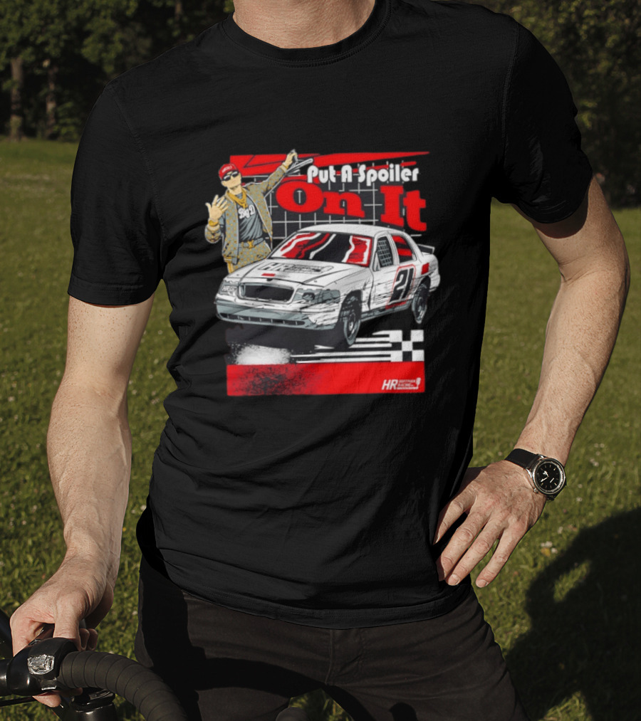 Big D Williams Crown Vic Put A Spoiler On It Racing T-Shirt
