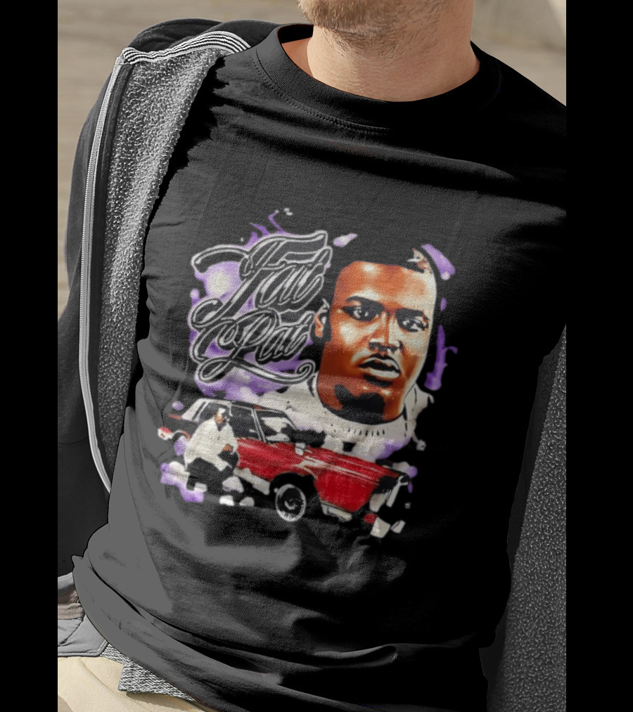 Fat Pat Houston Rapper Texas Screwed Up Click Red Car T-Shirt