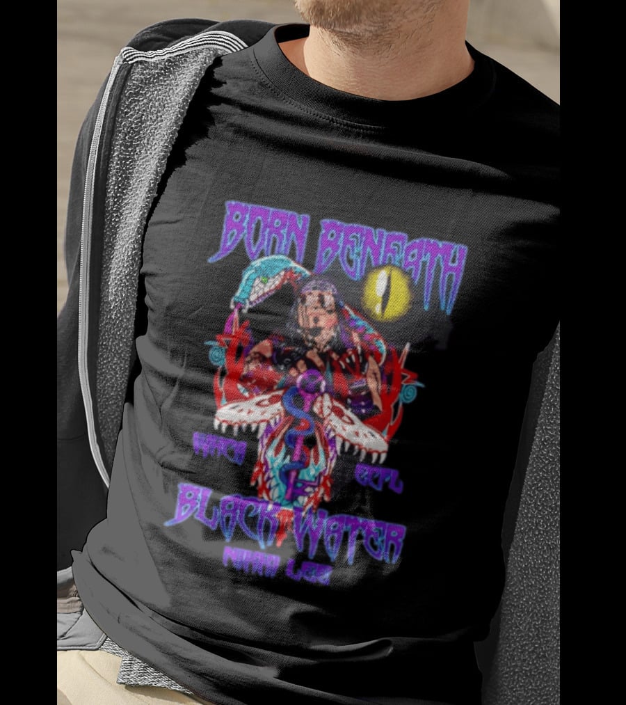 Born Beneath Black Water Nikki Lee Eye Fantasy T-Shirt