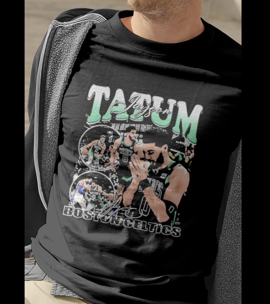 Tatum Boston Celtics 2026 Bootleg Vintage Aesthetic T-Shirt