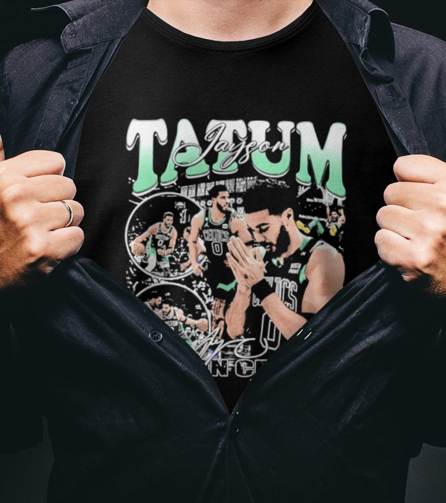 Tatum Boston Celtics 2026 Bootleg Vintage Aesthetic T-Shirt