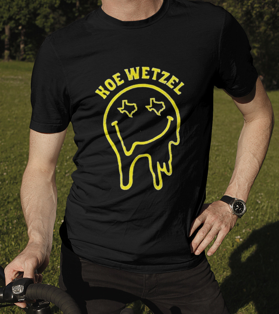 Koe Wetzel Drippy Smiley Star Eyes T-Shirt