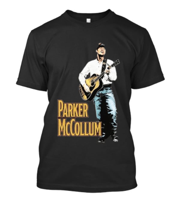 Parker McCollum Acoustic Performance Deluxe Guitar Photo T-Shirt