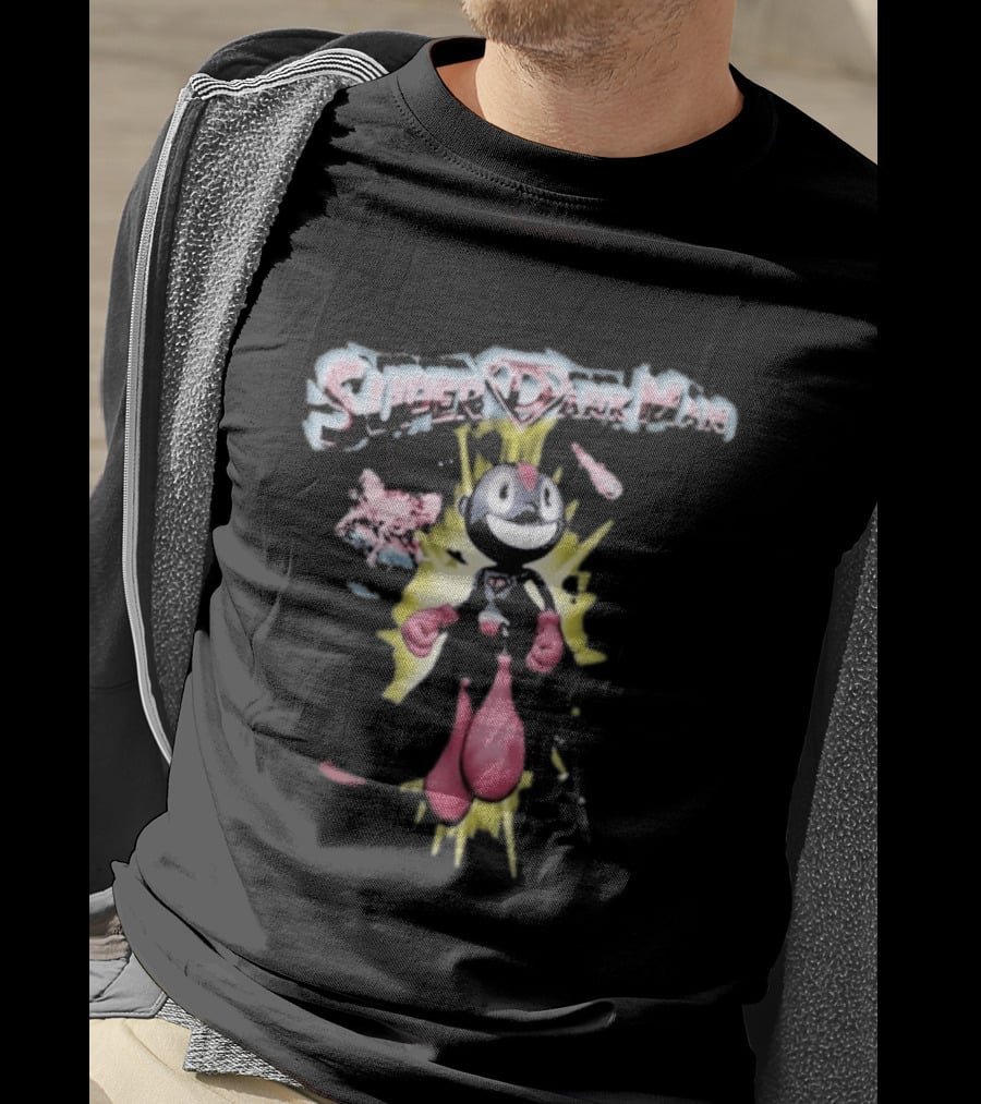 Super Dark Man Lil Darkie Character Art Explosion T-Shirt