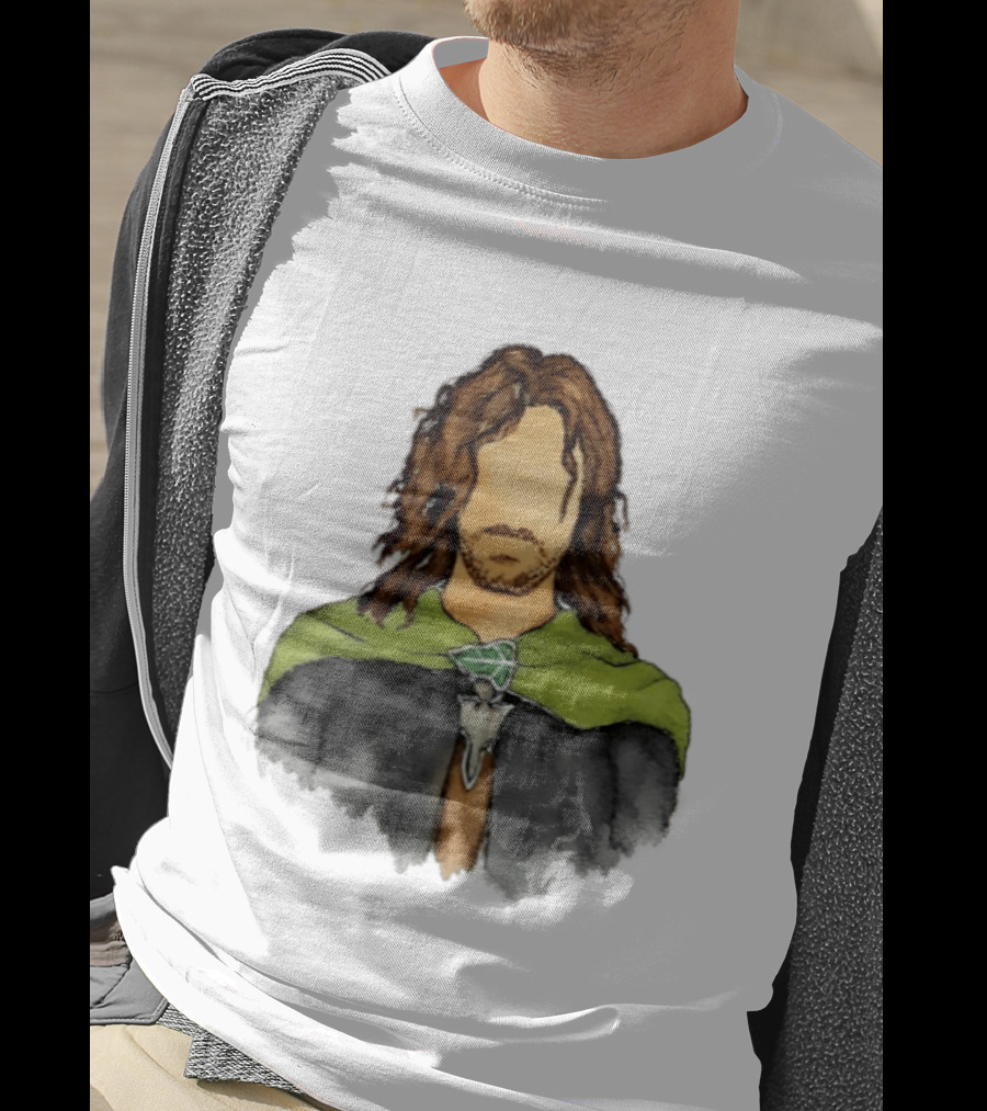 Deeds Will Not Be Less Valiant Because They Are Unpraised Ranger Cloak T-Shirt