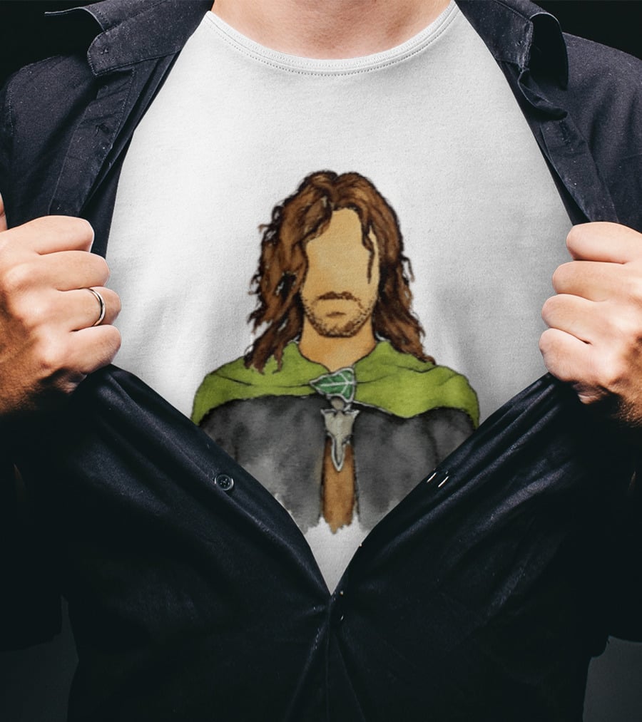 Deeds Will Not Be Less Valiant Because They Are Unpraised Ranger Cloak T-Shirt