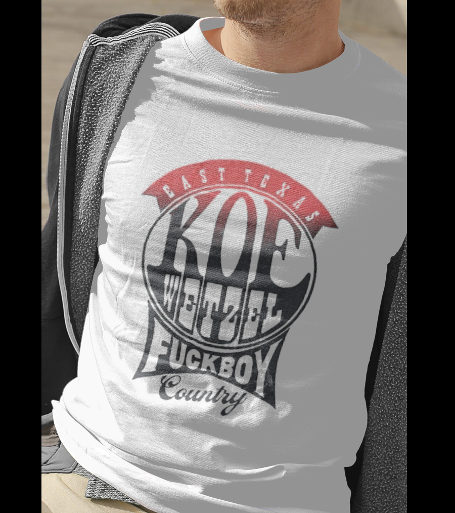 Koe Wetzel East Texas Fuckboy Country Bowtie T-Shirt