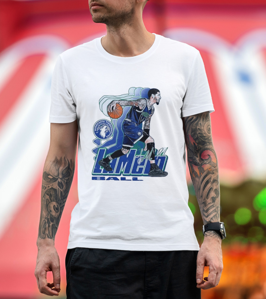 Minnesota Timberwolves LaMelo Ball 2026 Basketball T-Shirt