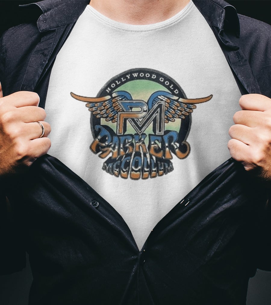 Parker McCollum Hollywood Gold PM Winged T-Shirt