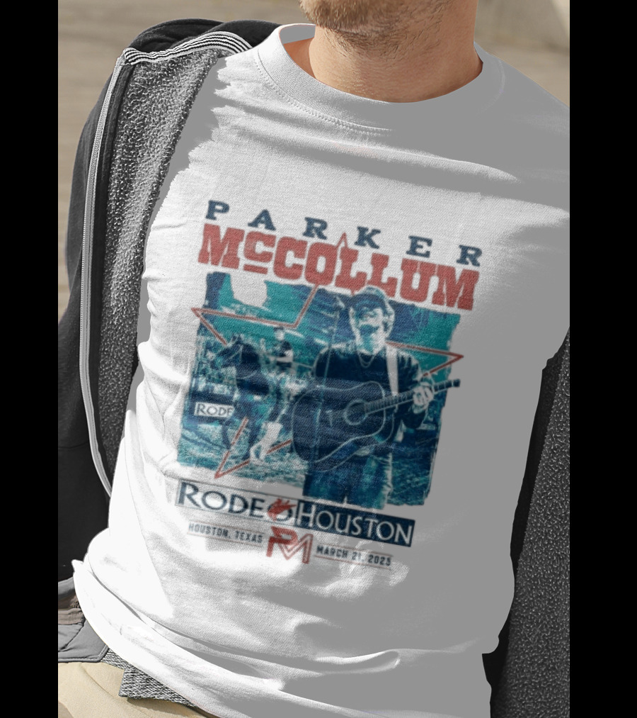 Parker McCollum Live At Rodeo Houston Texas March 21 2025 T-Shirt