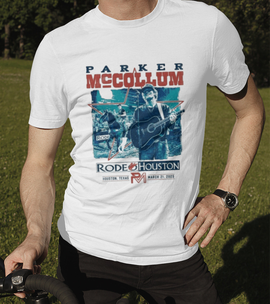 Parker McCollum Live At Rodeo Houston Texas March 21 2025 T-Shirt