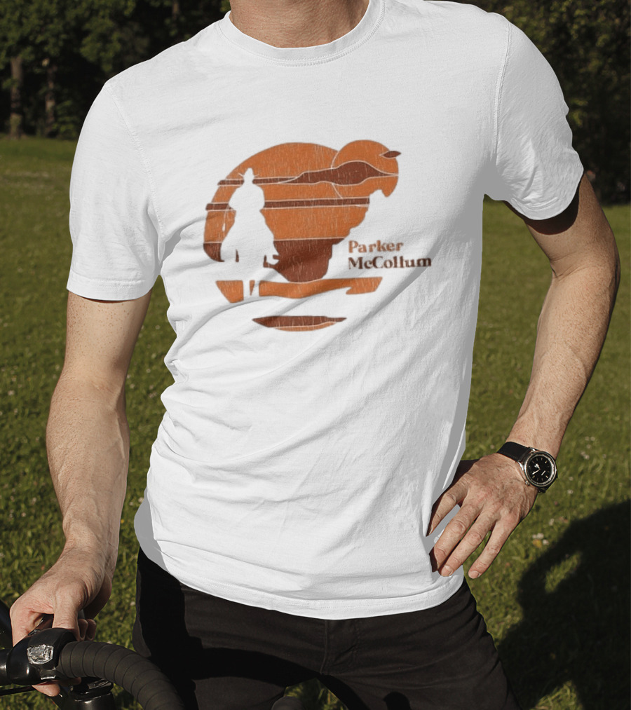Parker Mccollum Sunset Cowboy Silhouette Rustic T-Shirt