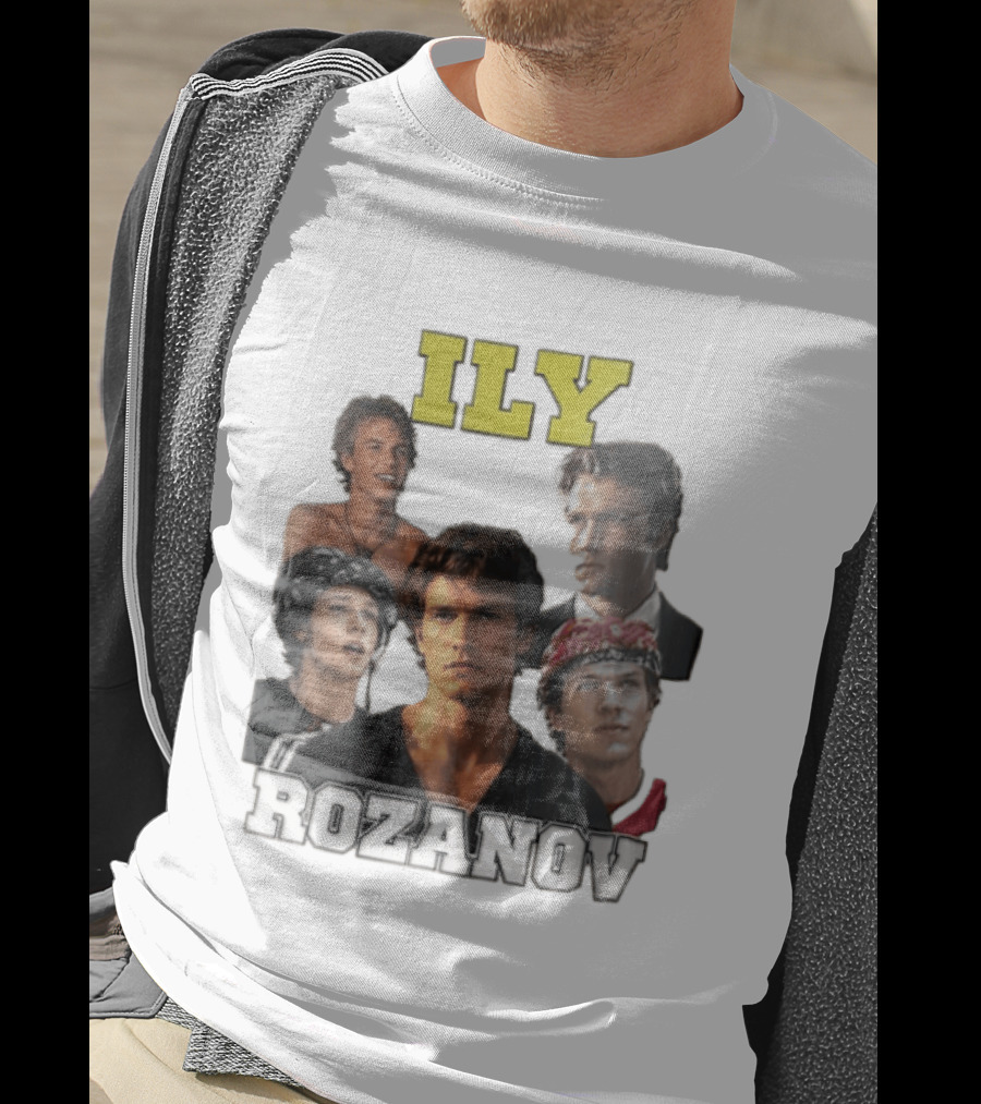 ILY Rozanov Five Portraits Young Man Collage T-Shirt