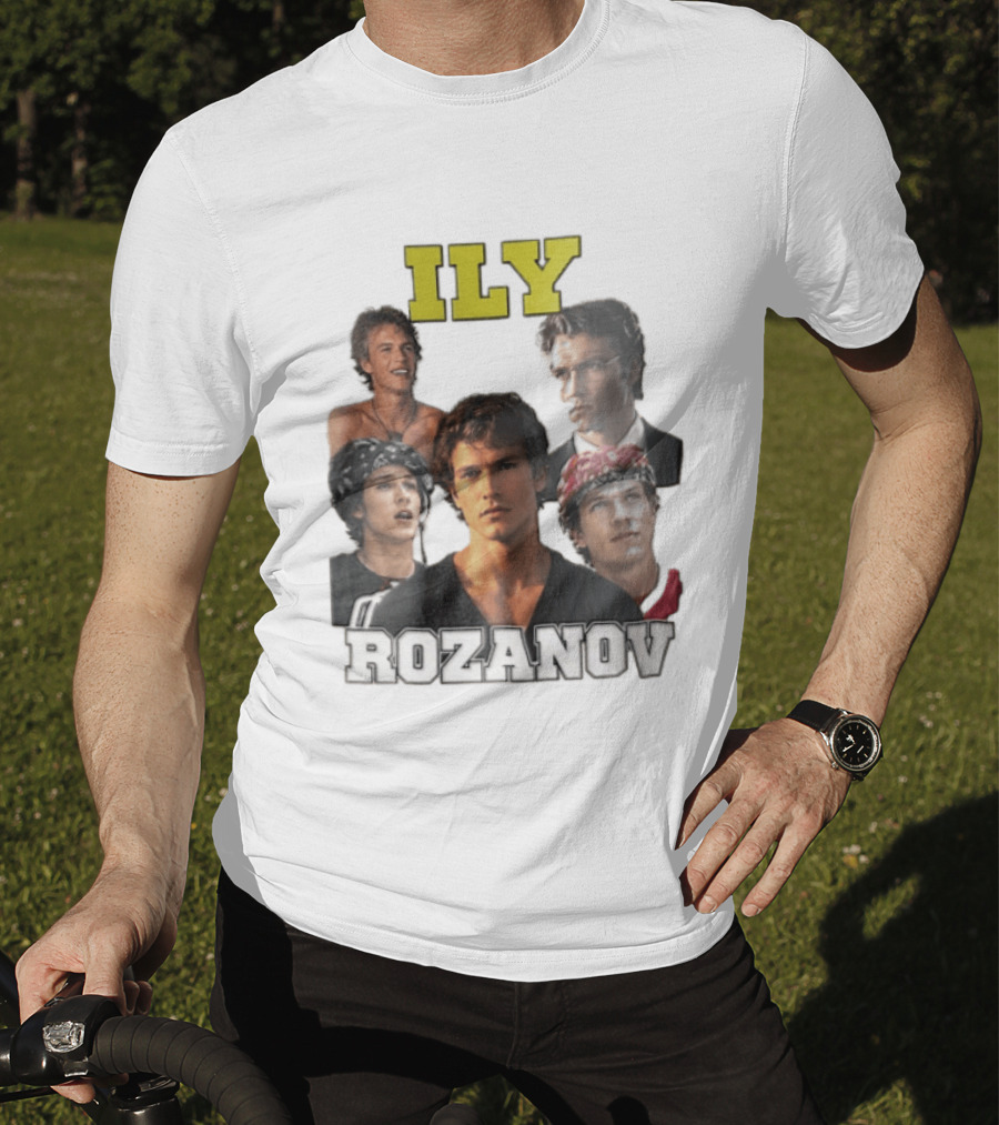 ILY Rozanov Five Portraits Young Man Collage T-Shirt