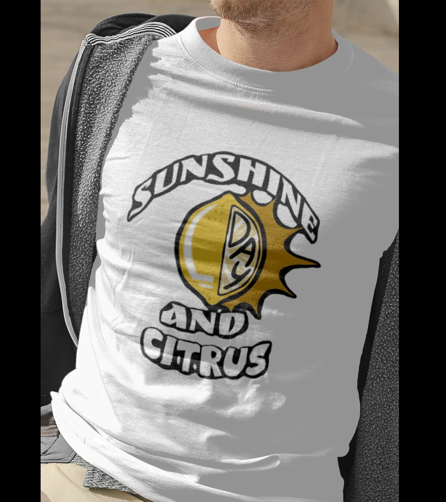 Sunshine Day And Citrus Sun Summer Lemon T-Shirt