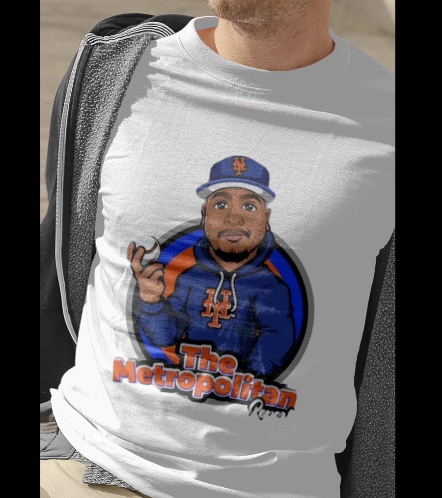 The Metropolitan Report New York Mets Baseball Fan T-Shirt