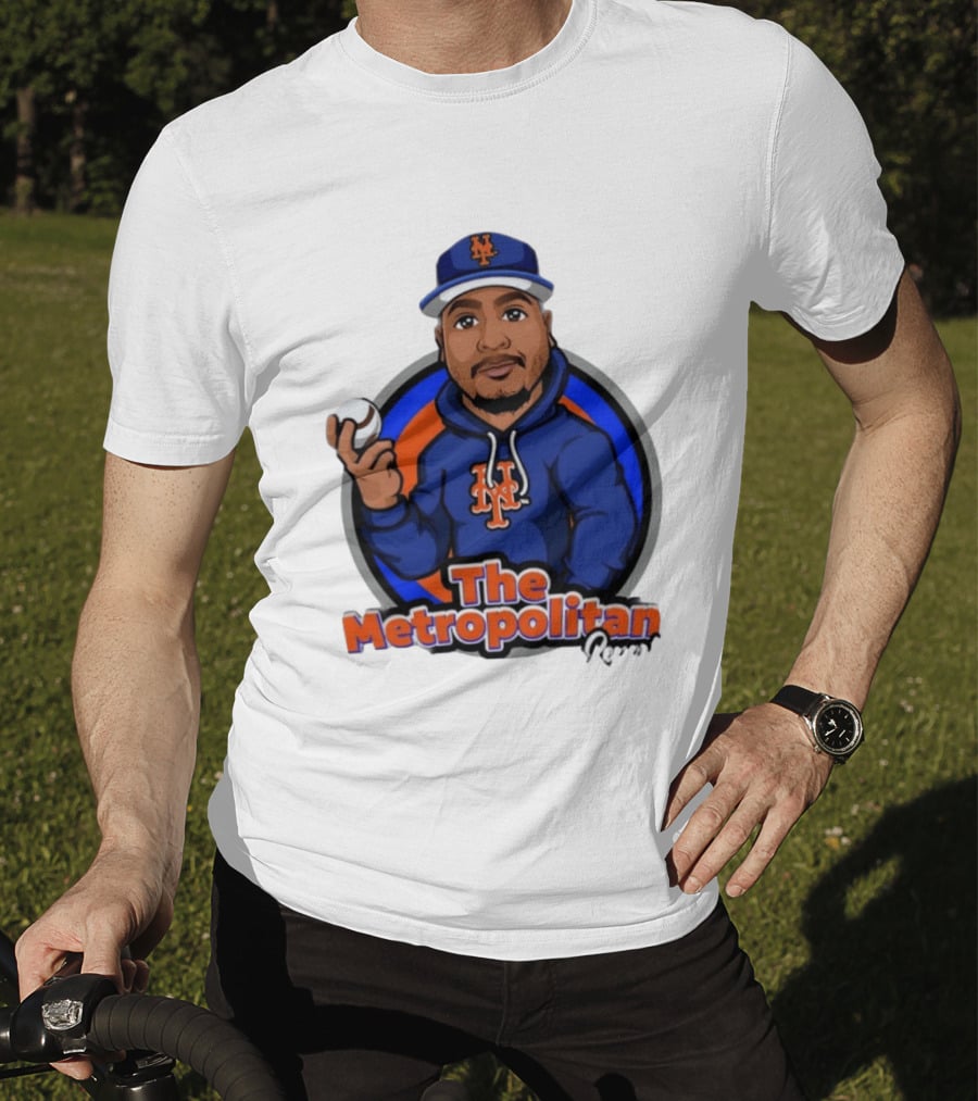 The Metropolitan Report New York Mets Baseball Fan T-Shirt